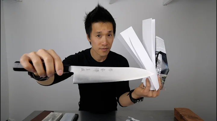 The Ultimate Knife Sharpness Test?