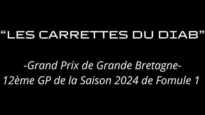 Résumé du Grand Prix de Grande Bretagne (Silverstone) 2024