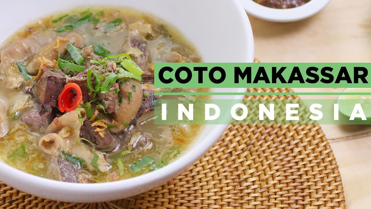 COTO MAKASSAR INDONESIA DAN TAHU GORENG METODE MARINASI DESAKU