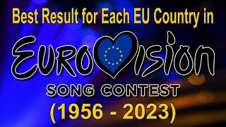 TeamEU – Best Result for Each EU Country in Eurovision (1956-2023) by SchlagerLucas 2,653 views 10 days ago 6 minutes, 32 seconds