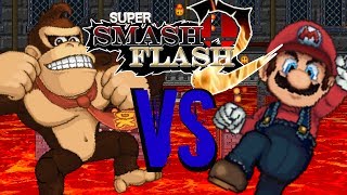 SSF2 - Mario VS Donkey Kong