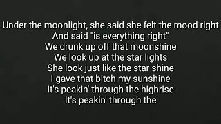 Lil Xan &amp; Charli XCX - Moonlight (Lyrics)