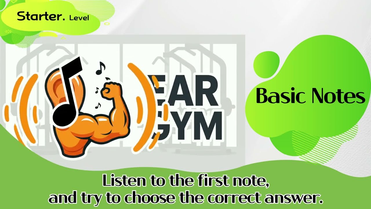 Beginner Ear Training Day 9 - StarterㅣLevel - 4(GABC)Notes “No Music Theory Needed!" | EarGym