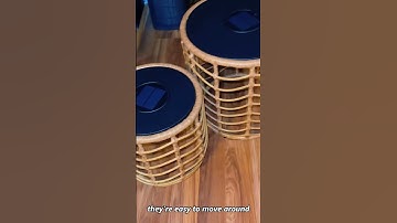 🌟 My Outdoor Upgrade for 2025: Stylish Solar Nesting Tables You Need! 💡