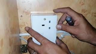 طريقة تركيب سوكت الكهرباء الثلاثي المزدوج @alhareefgeneralmaintenance