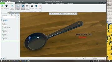 [CREO TUẤN NGUYỄN] Part Tutorial - Bài 26: Sheetmetal 5 trên Creo Parametric.