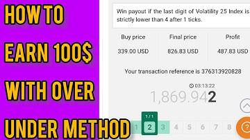 Binary Options Tick Trading Best Over Under Method 2022