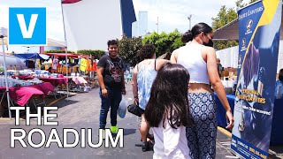 [4K] THE ROADIUM SWAP MEET - Walking around Open Air Market ROADIUM - California - 4K UHD