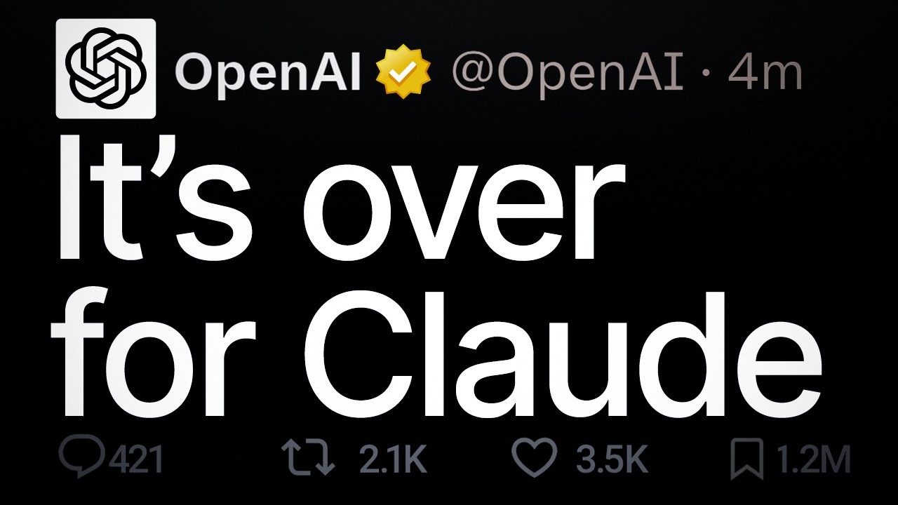 New ChatGPT 5.3 Codex DESTROYS Claude Code?