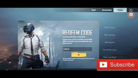PUBG Mobile Godzilla vs Kong collaboration redeem codes