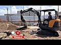 APRENDENDO NA MINI ESCAVADEIRA VOLVO EC27C✅