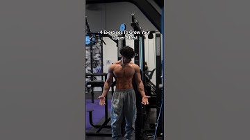 4 Exercises To Grow Your Upper Chest (most aesthetic part of your chest) 🦾