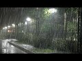 Fall Asleep with Heavy Rain, Howling Wind, Great Thunderstorm Sounds - Real Rain Sounds for Sleeping