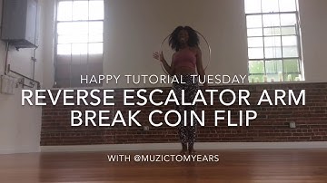 Reverse Escalator Arm Break Coin Flip Hula Hoop Trick