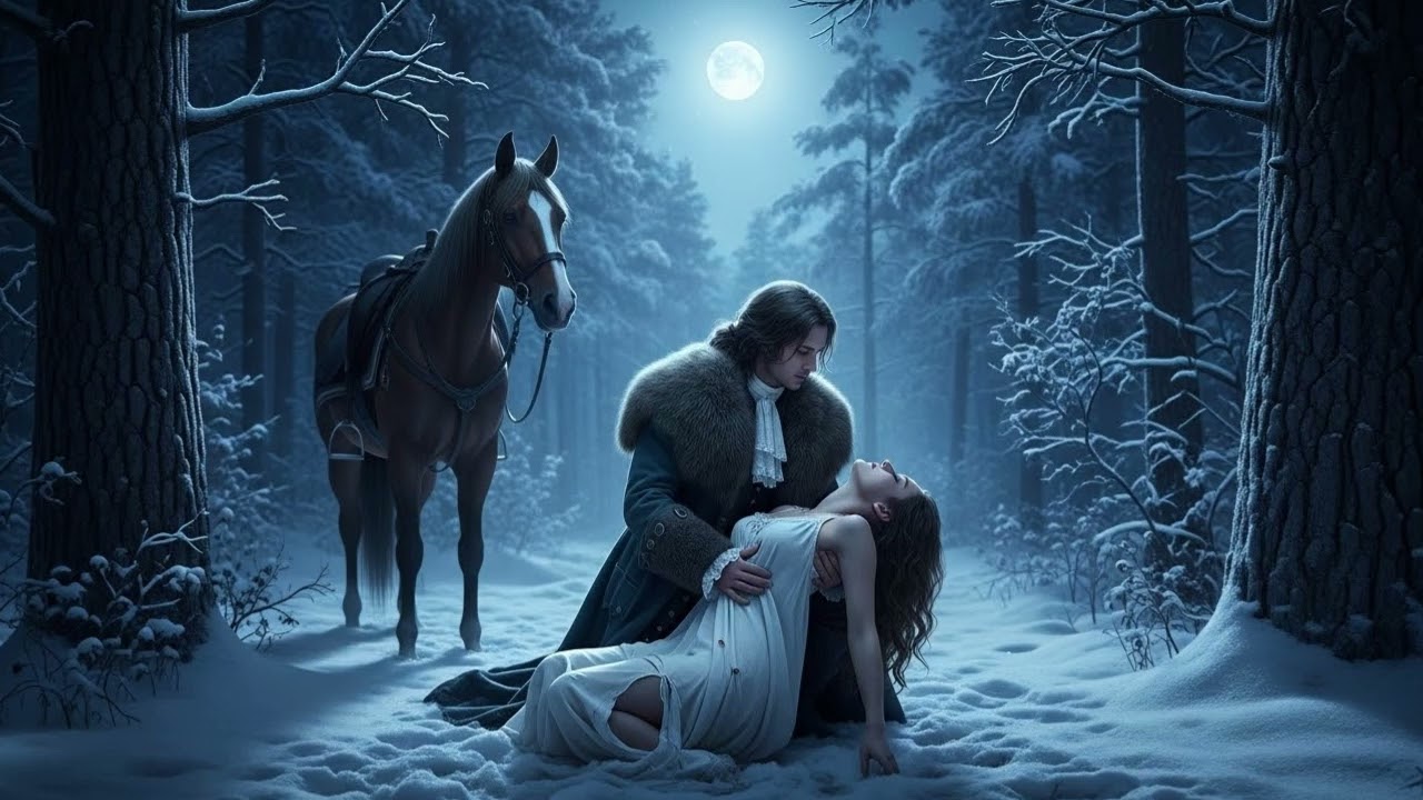 🥀 Książę odnalazł ją nieprzytomną na śniegu, ubraną jedynie w podartą nocną koszulę