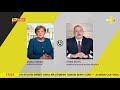 Angela Merkel Prezident İlham Əliyevə telefonla zəng edib