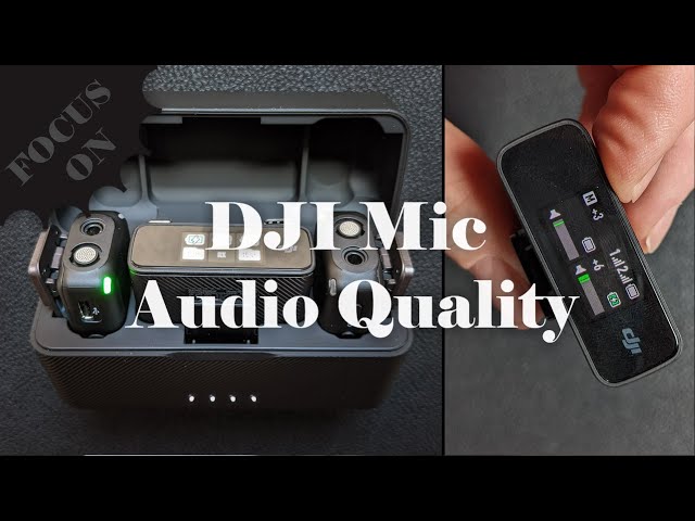 Improve Audio Quality: DJI Mic Settings & Backup Recordings — Eightify