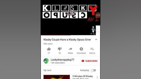 Klasky Csupo has a Klasky Opusc Error but it has a Sparta Remix No BGM