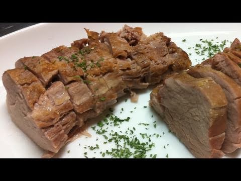 How To Cook Roast Pork Fillet 簡単 豚ヒレ肉のローストポークのレシピ Youtube