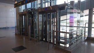 2 панорамных лифта ThyssenKrupp 2011 г.в. Аэропорт Домодедово