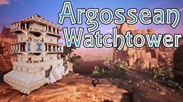 Conan Exiles: Argossean Watchtower Speed Build (Architects of Argos DLC)
