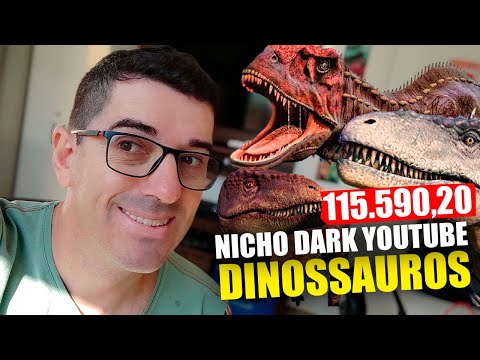 115.590,20 Por mes sem Aparecer Canais Dark Nicho de dinossauros (Ganhar dinheiro no Youtube)