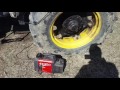 Zetor 7745 cold start fail collecting chicken eggs