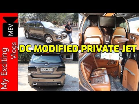 dc-modified-toyota-fortuner-|-private-lounge-jet-for-sale-|-modification-worth-10.50-lakhs-|