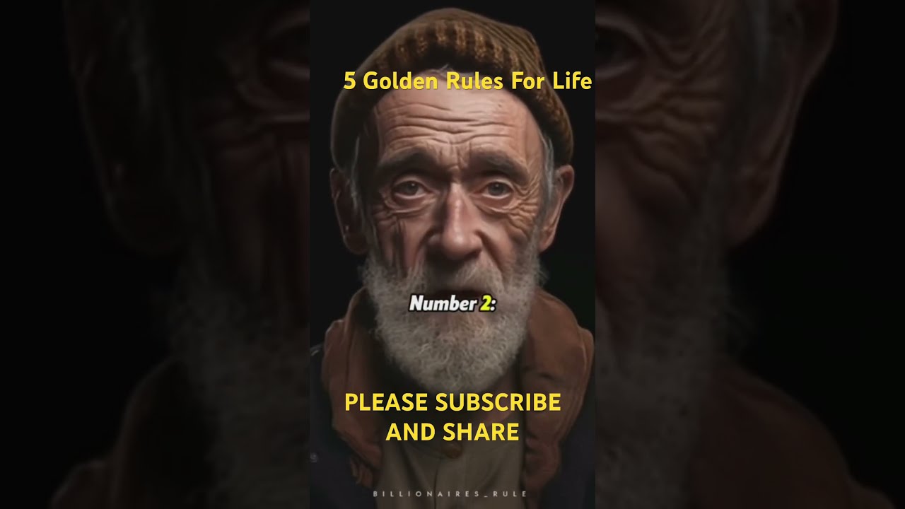 Unlock Success Discover The 5 Golden Rules For A Fulfilling Life Shorts Meditation Wisdom