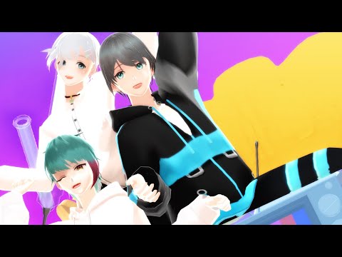 【VRoidmmd】脱法ロック踊らせてみた ver.Uni-Cue2期生's【1080p/60fps】