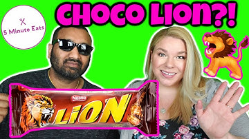 Nestle Lion Chocolate Bar Review