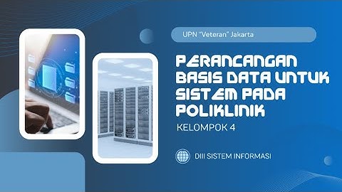 Perancangan Basis Data Untuk Sistem Pada Poliklinik | Project UAS mata kuliah Konsep Basis Data
