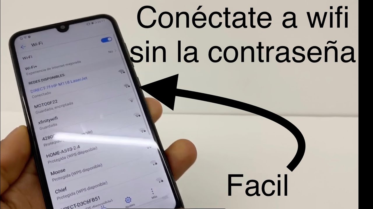 Cmo conectarme a wifi sin la contrasea  Conecta t Celular a wifi sin contrasea