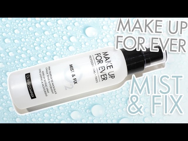 Review & Swatches: MAKE UP FOR EVER Mist & Fix
