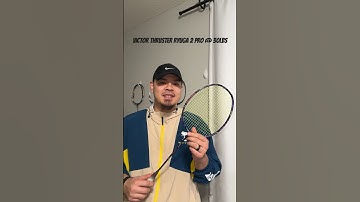Badminton Racket Soundcheck - Victor Thruster Ryuga 2 Pro strung w/ Gosen Gtone 5 30lbs #badminton