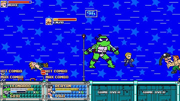 TMNT vs Double Dragon - Pocket Dimensional Clash 2