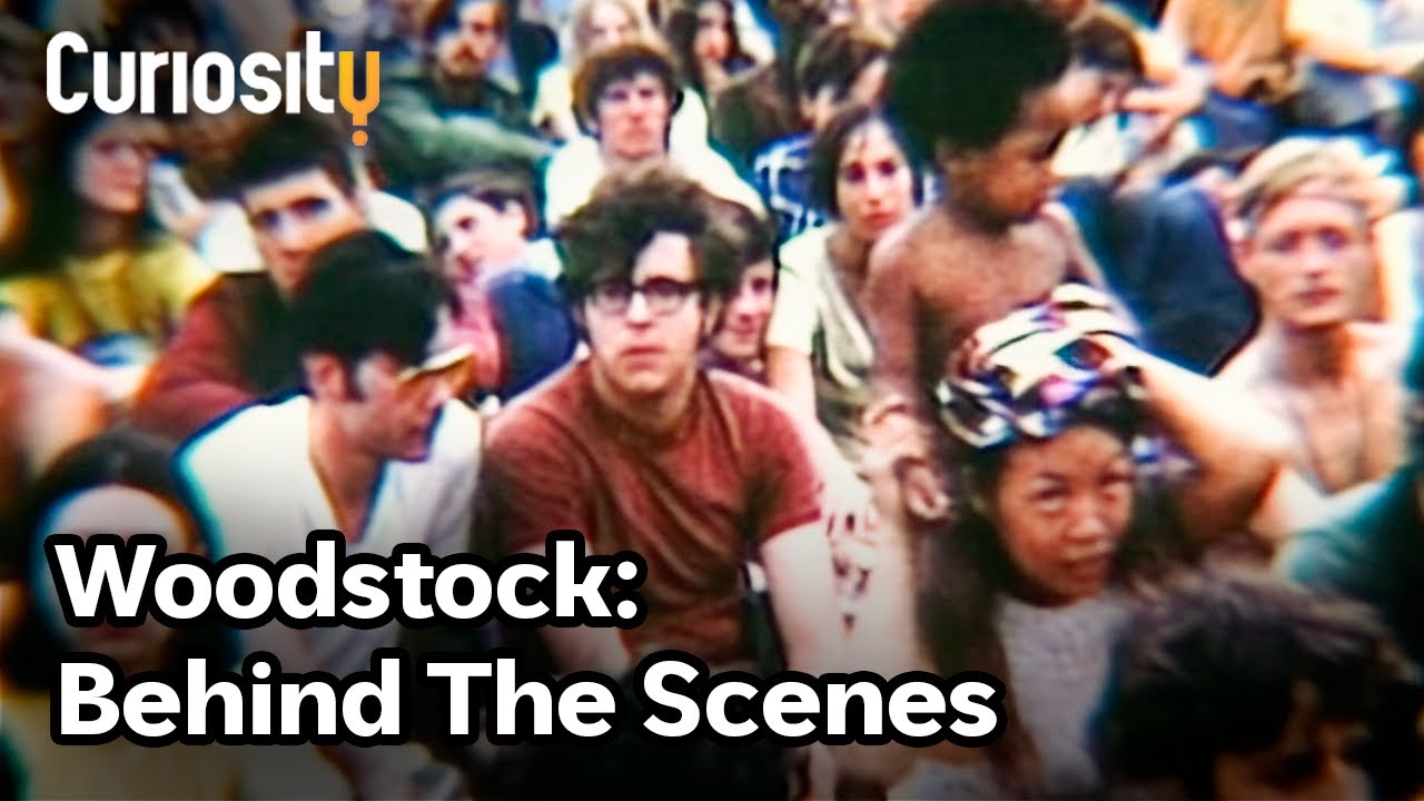 Documentary backdrop image for Behind The Famous Woodstock Documentary (2024)
