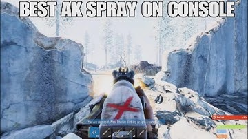 Rust Best AK Spray On Console PVP Montage