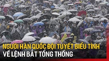 Người Hàn Quốc đội tuyết biểu tình về lệnh bắt Tổng thống | Tin quốc tế | Tin tức