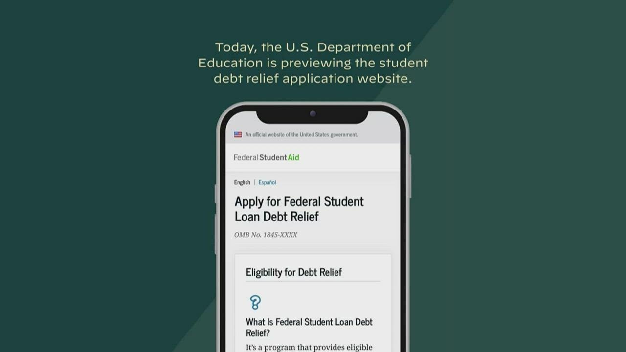 Student loan forgiveness application now available for some. Nearly ...