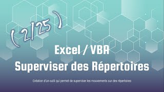 Superviser Des Répertoires 225 - Excel - Outils De Gestion De Projet Pour Chef De Projet