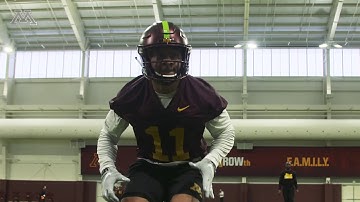 Gopher Football 2019 Spring Practice: Day One