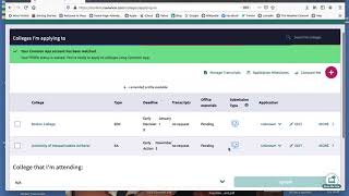 Add Colleges & Request Transcripts