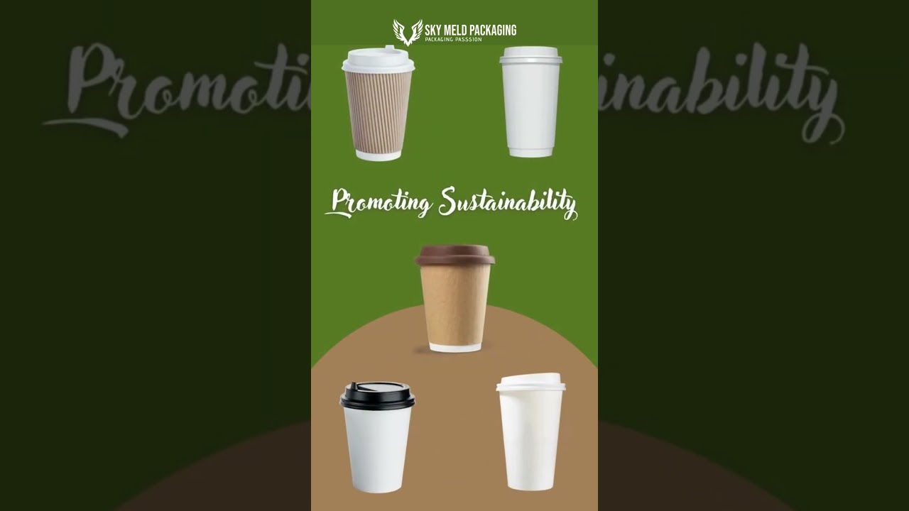 Skymeld paper cups: eco-friendly, durable, perfect for every sip from coffee to tea! 🌍☕