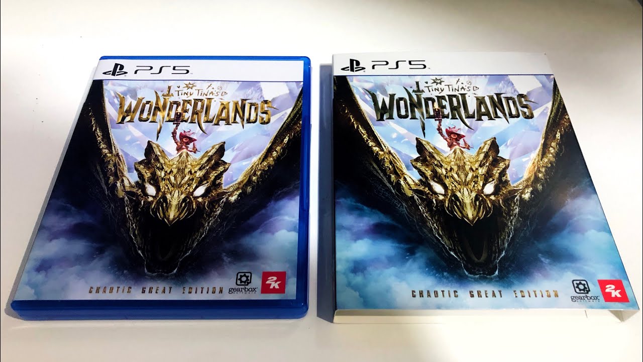 Unboxing Tiny Tina's Wonderlands The Chaotic Great Edition [PS5]