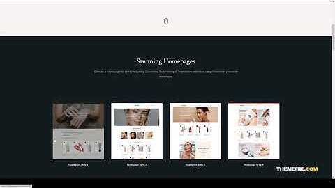 Cosmetsy - Beauty Cosmetics Shop Theme Cosmetics shop elementor Website Builder