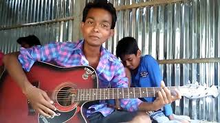 Video thumbnail of "Dil kehta hai chal unse mil on guitar. Amazing voice"