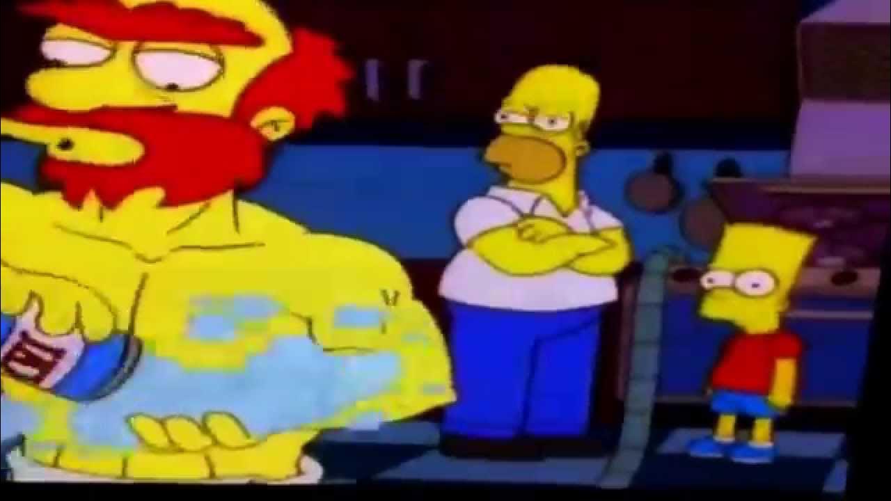 EEK! I mean agh! The Simpsonslard of the dance YouTube