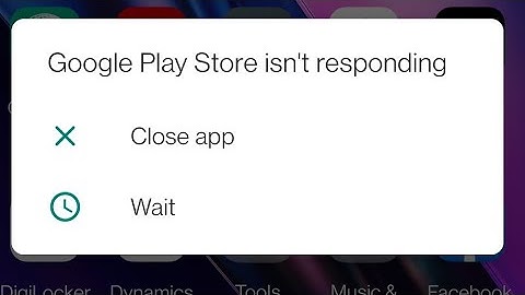 how to fix google play store isn