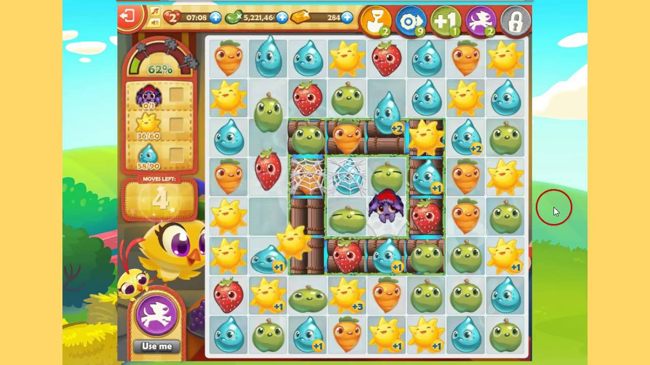 Farm Heroes Saga Level 1109 No companions NEW